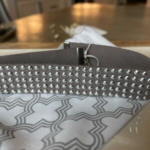 Park Lane Gray Studded Choker Necklace (reversible)